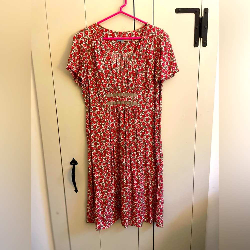Boden dress beautiful details